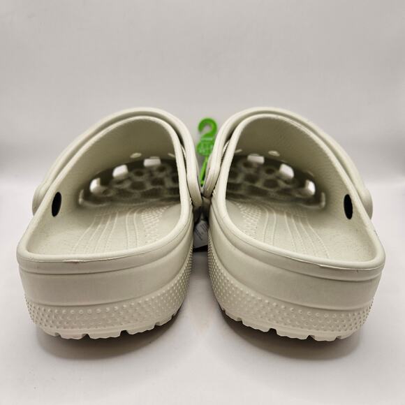 CROCS M9 W11 CLASSIC CLOG WHITE BONE UNISEX COMFORT CASUAL SHOES NWT main image 6